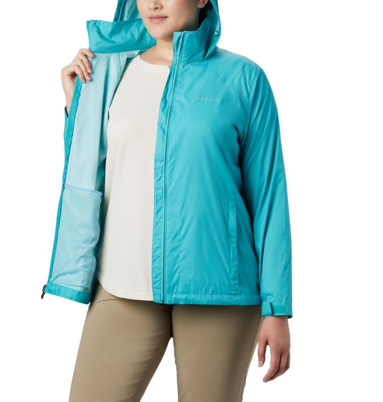 Columbia Switchback III Jakke Dame Turkis | Plus Size 37842L